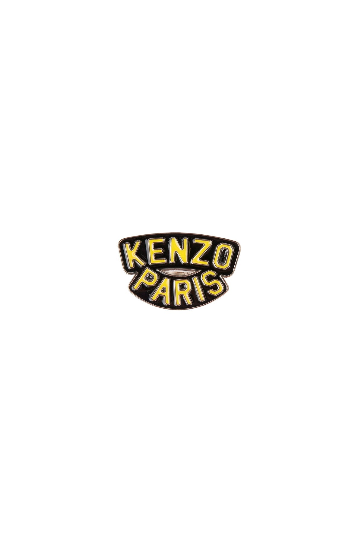 Bague "Kenzo Paris" en laiton - Black