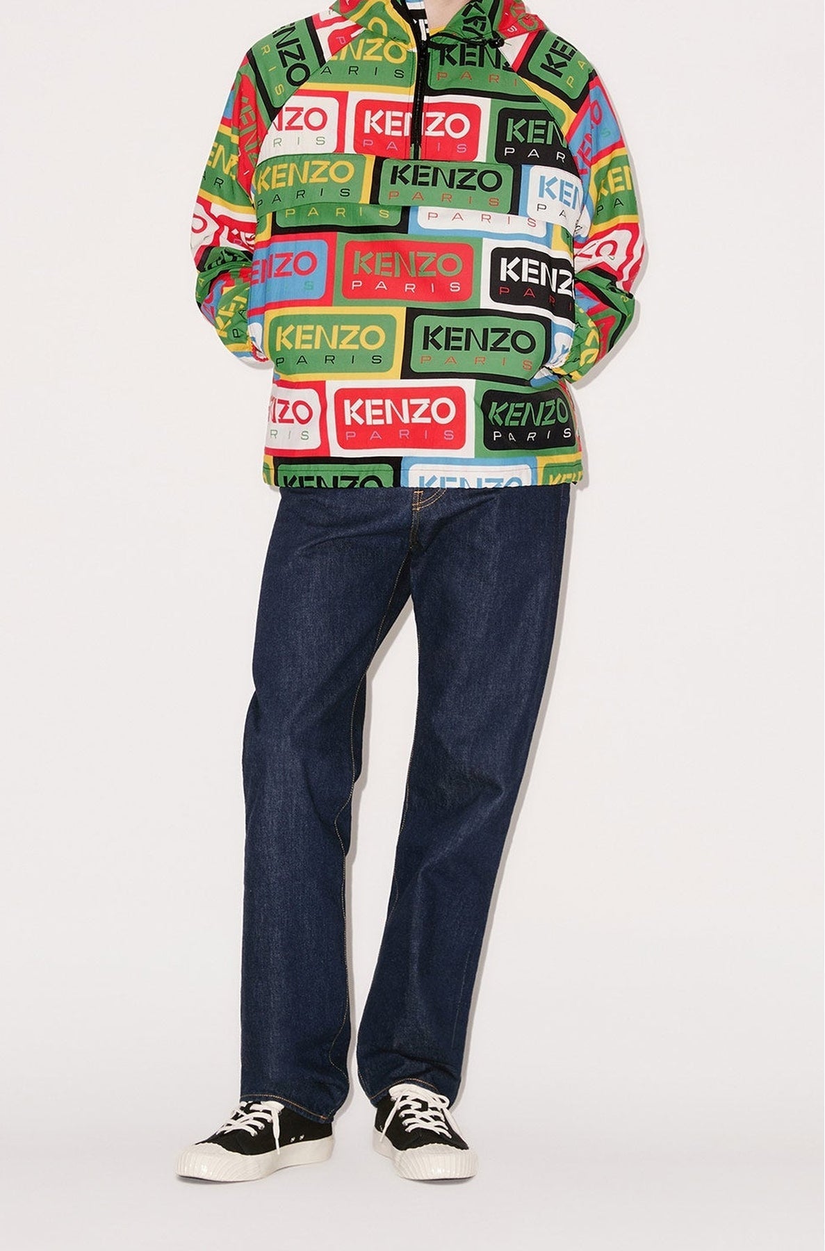 Coupe-vent Kenzo Labels - Multicolor