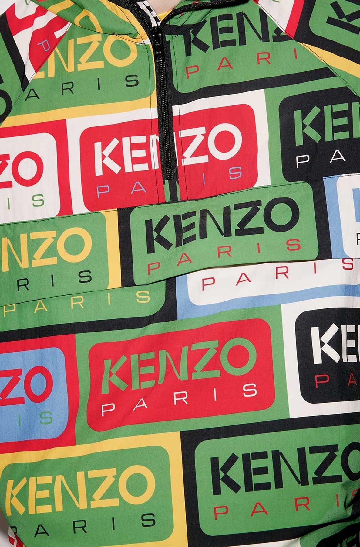Coupe-vent Kenzo Labels - Multicolor