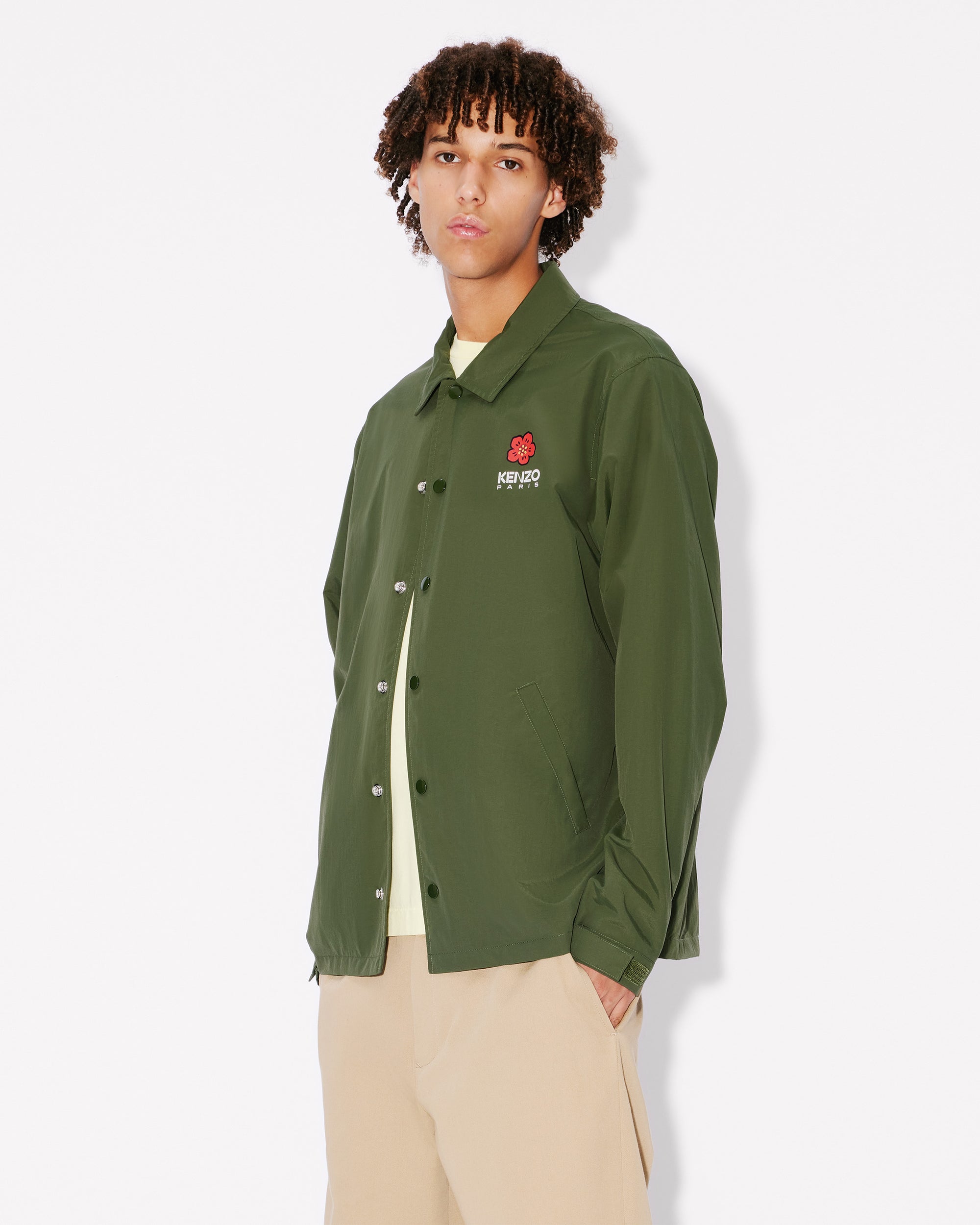 Boke Placed Light Coach Jacket