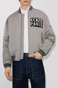 Kenzo Elephant Bomber - Middle Grey