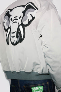 Kenzo Elephant Bomber - Middle Grey