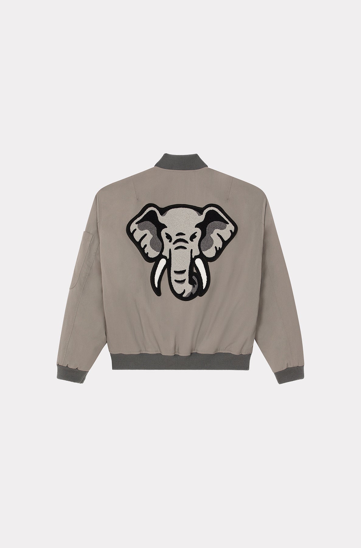 Kenzo Elephant Bomber - Middle Grey