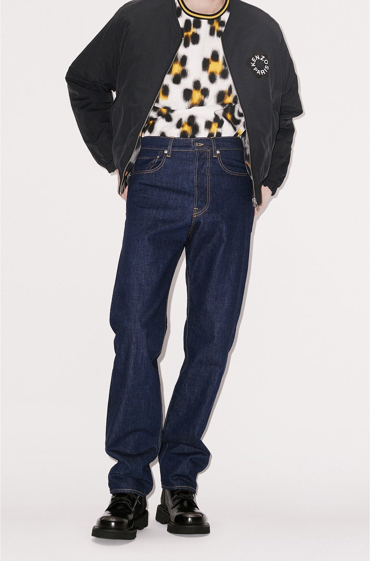 Bomber réversible Hana Leopard - Black
