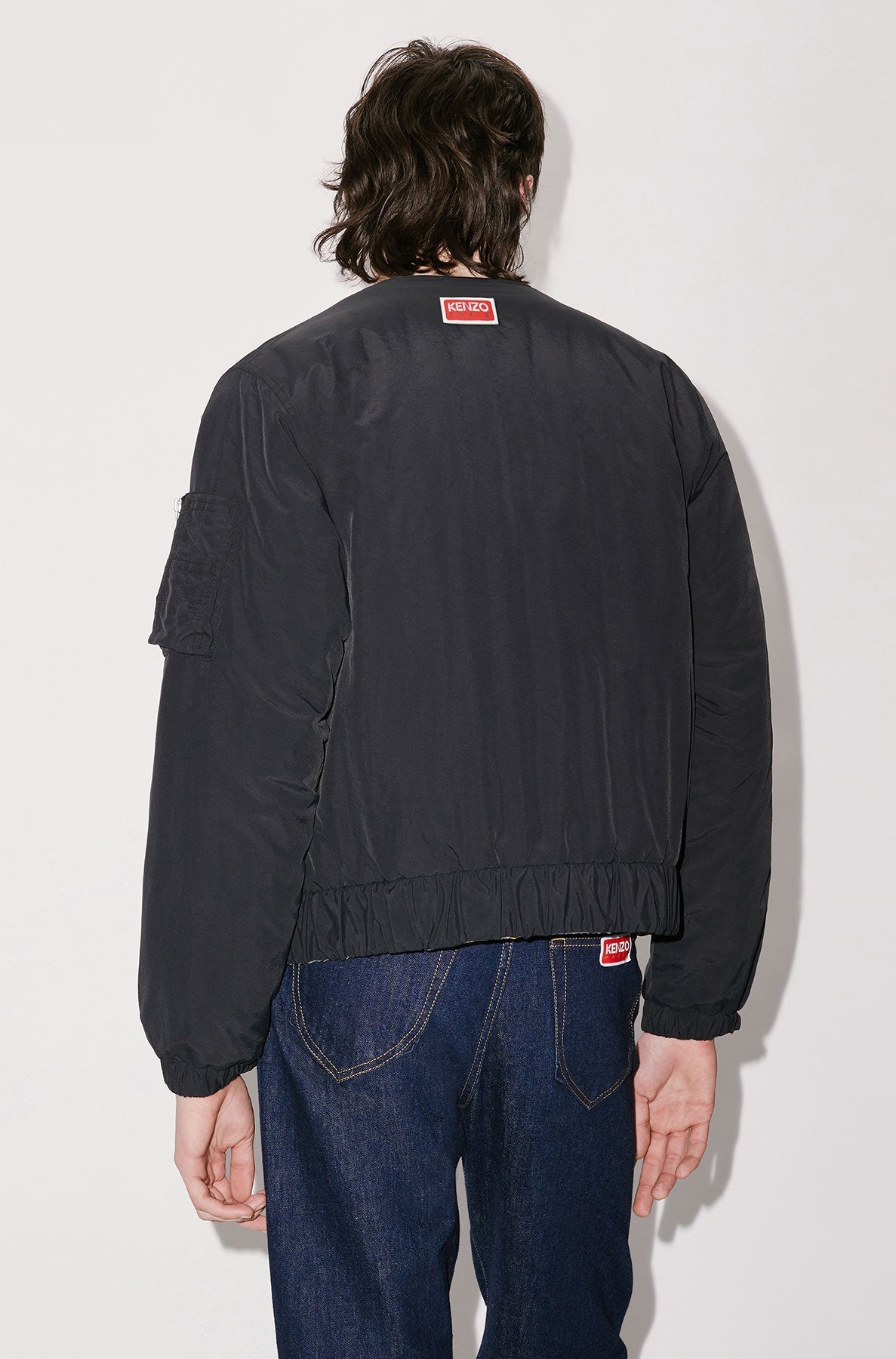 Bomber réversible Hana Leopard - Black