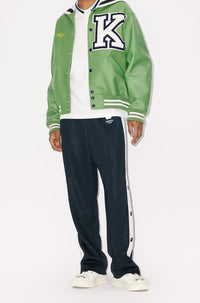 Veste Sailor Varsity en laine - Grass Green