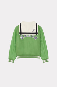 Veste Sailor Varsity en laine - Grass Green