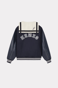 Blouson Sailor Varsity en laine - Midnight Blue