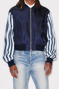 Bomber à motifs - Midnight Blue