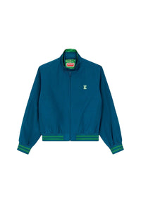 Kenzo Pixel Harrington Jacket - Duck Blue