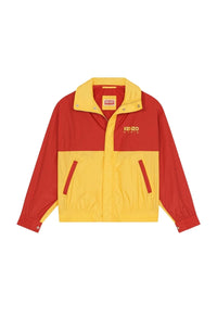 Windbreaker with stand-up collar - Golden Yellow