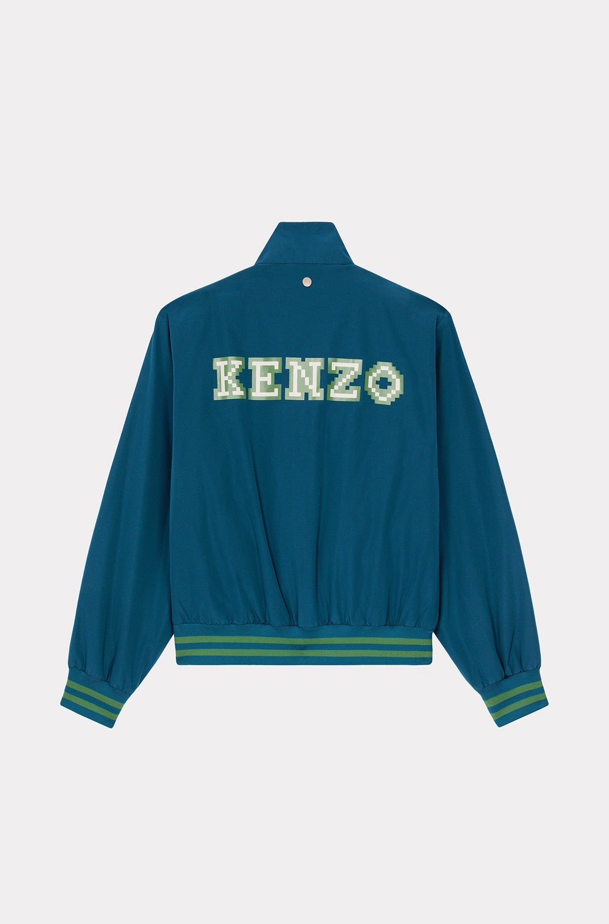 Blouson Harrington Kenzo Pixel - Duck Blue