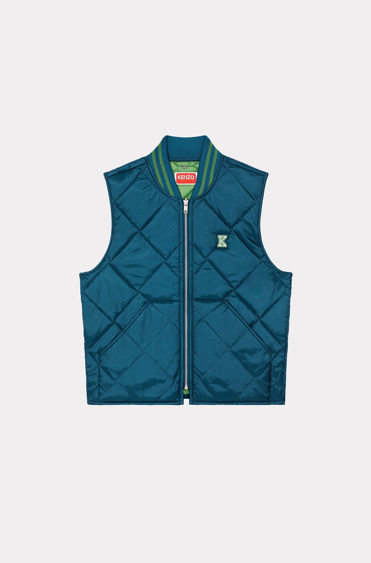 Blouson Harrington Kenzo Pixel - Duck Blue