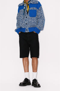 Cardigan Fisherman - Midnight Blue