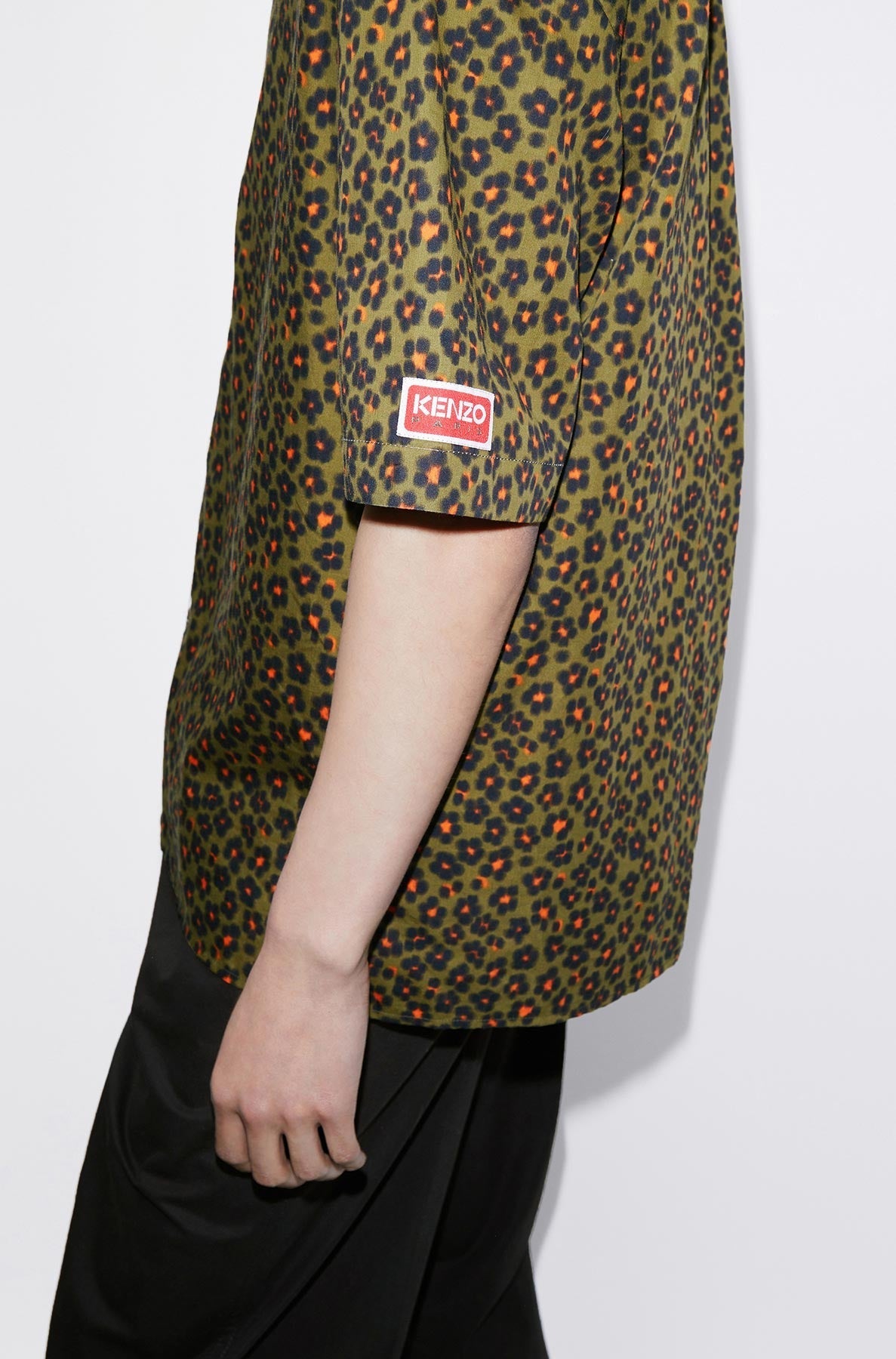 Chemise hawaïenne Hana Leopard - Khaki