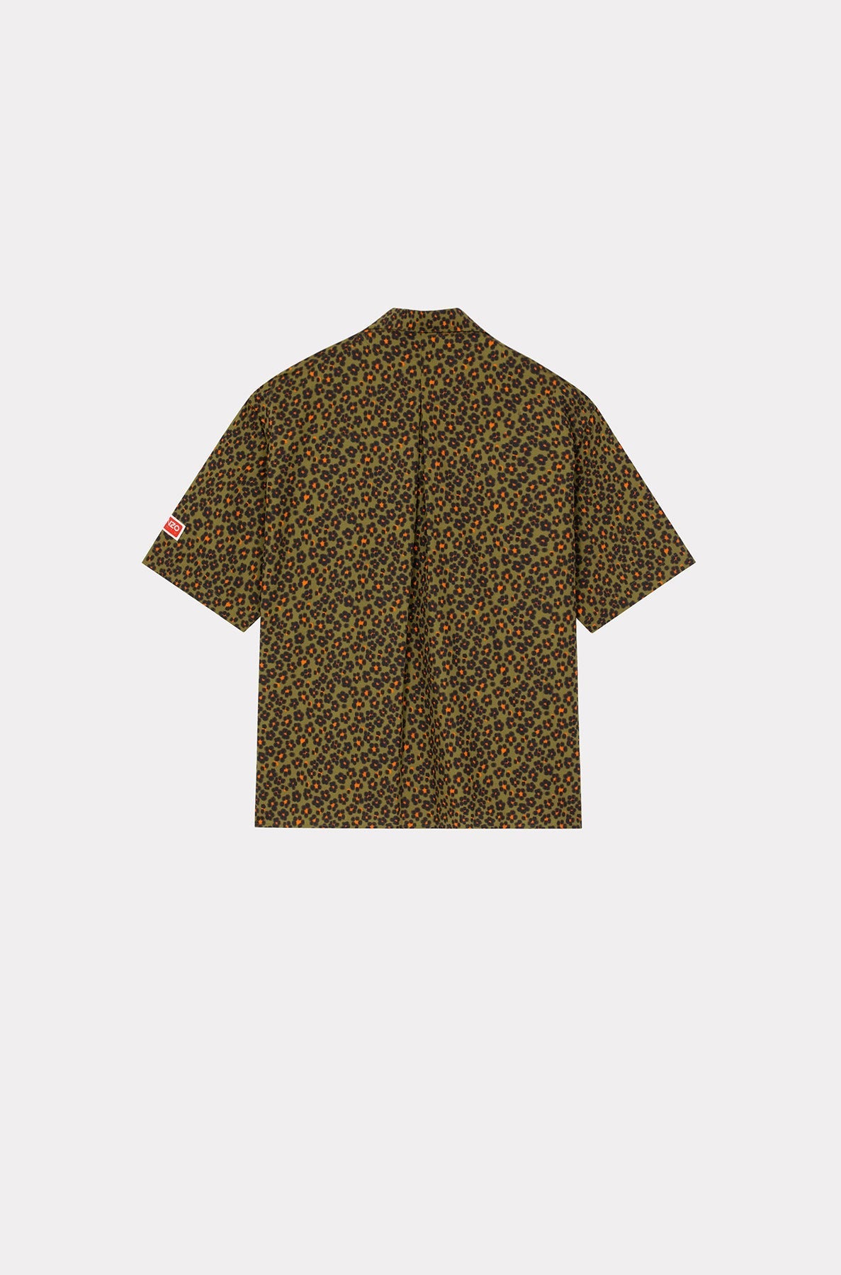 Chemise hawaïenne Hana Leopard - Khaki