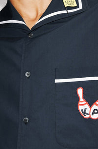 Chemise hawaïenne Bowling Elephant - Midnight Blue