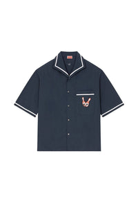 Chemise hawaïenne Bowling Elephant - Midnight Blue