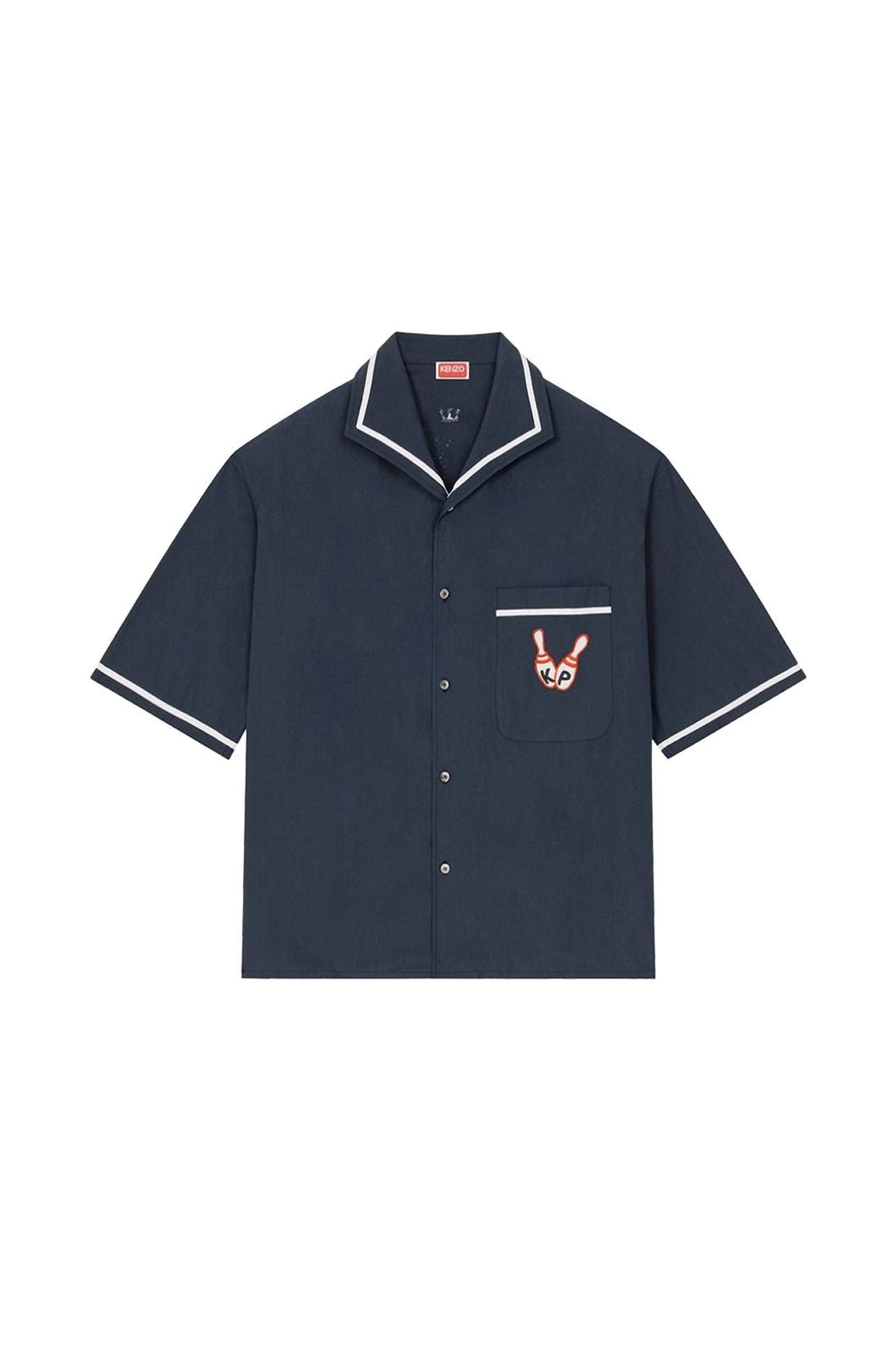 Chemise hawaïenne Bowling Elephant - Midnight Blue