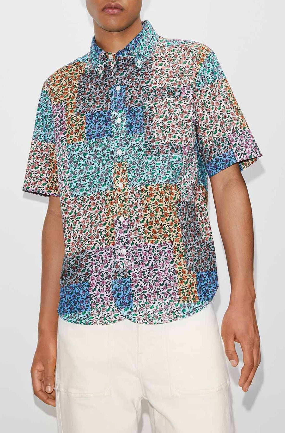 Chemise hawaïenne "Patchwork - Multicolor
