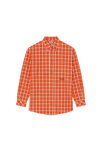 Casual checked shirt - Medium Red