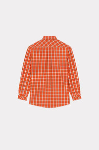 Casual checked shirt - Medium Red