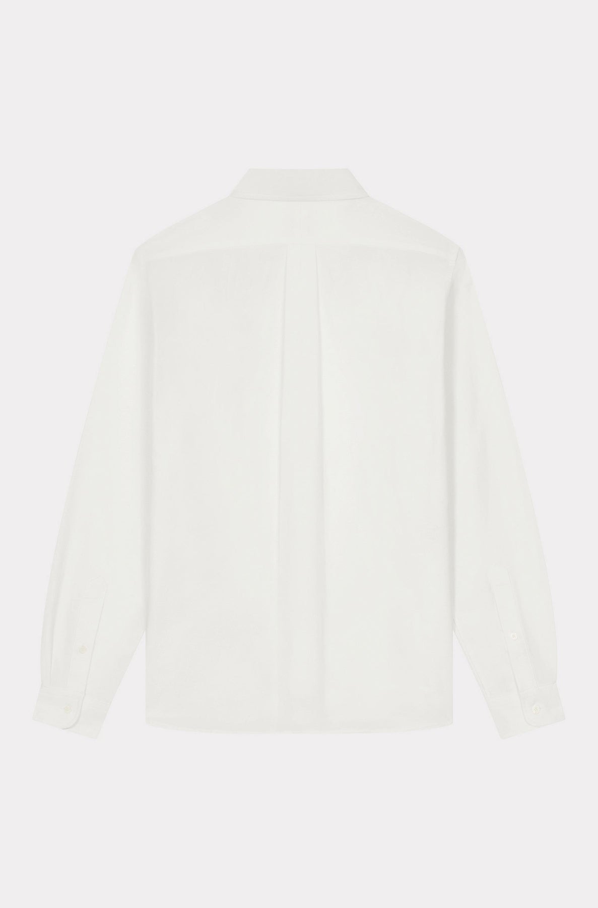 Chemise casual brodée Boke Flower - White