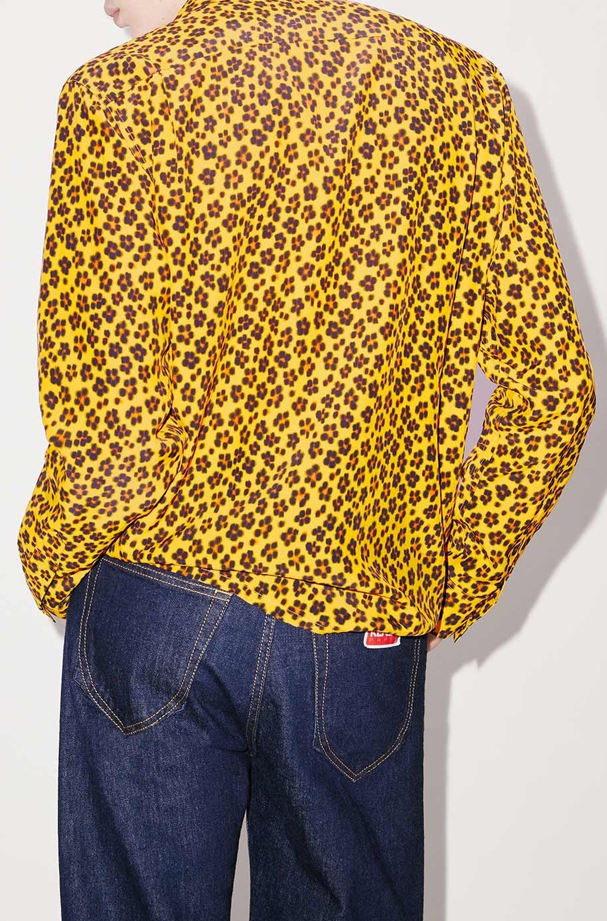 Chemise décontractée "Hana Leopard - Golden Yellow