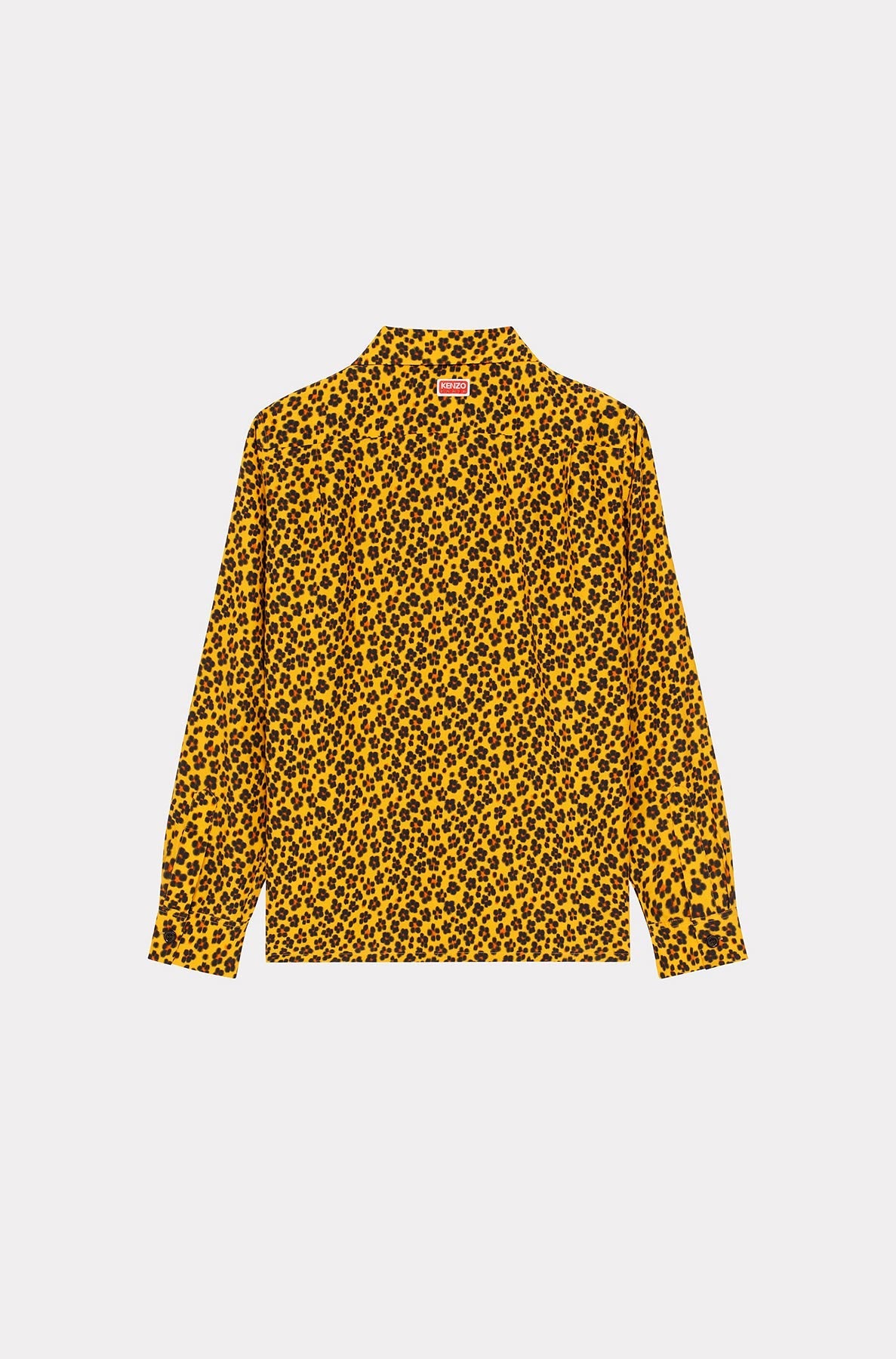 Chemise décontractée "Hana Leopard - Golden Yellow