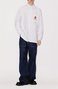Boke Flower Crest Stripe Shirt