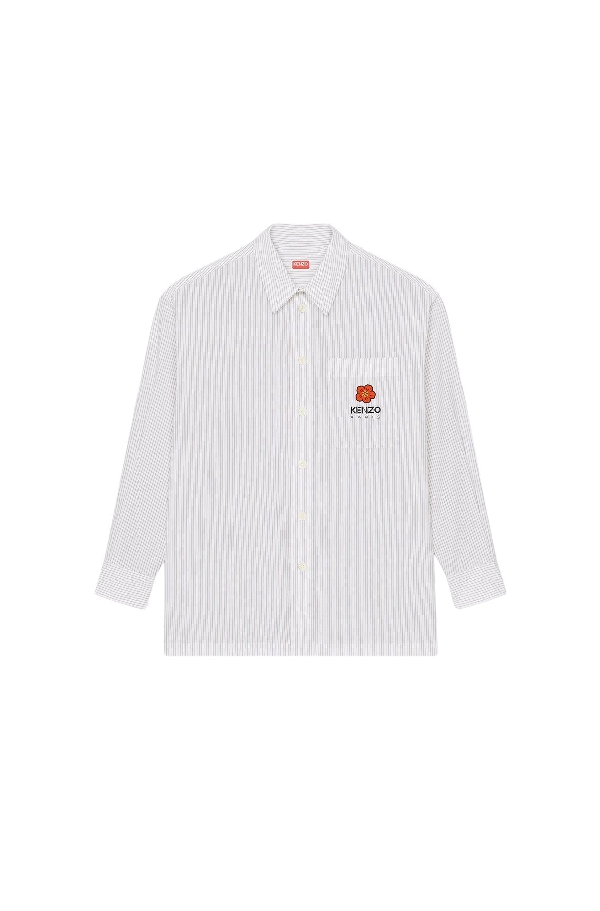 Boke Flower Crest Stripe Shirt