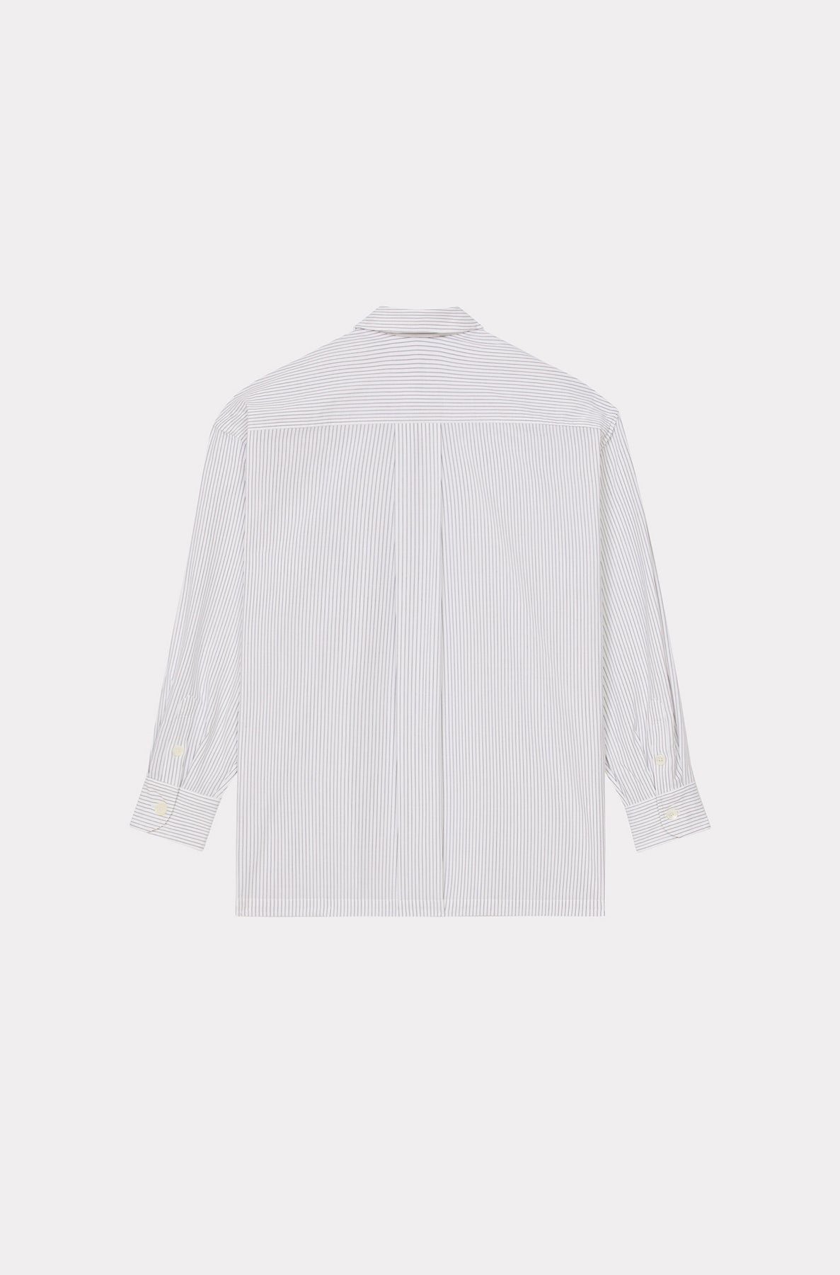 Chemise oversize à rayures "Boke Flower" - Midnight Blue