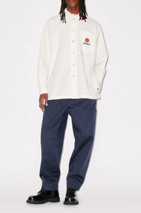 Chemise oversize Boke Flower Crest - Ecru