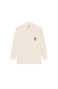 Chemise oversize Boke Flower Crest - Ecru