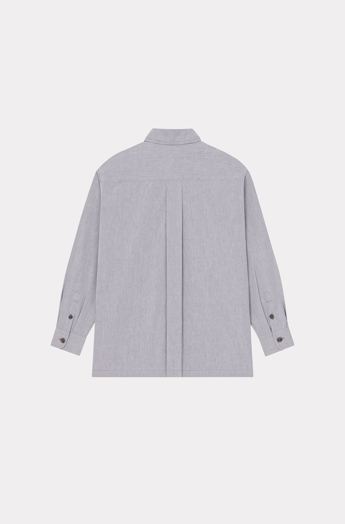 Chemise oversize "Boke Flower Crest" - Midnight Blue
