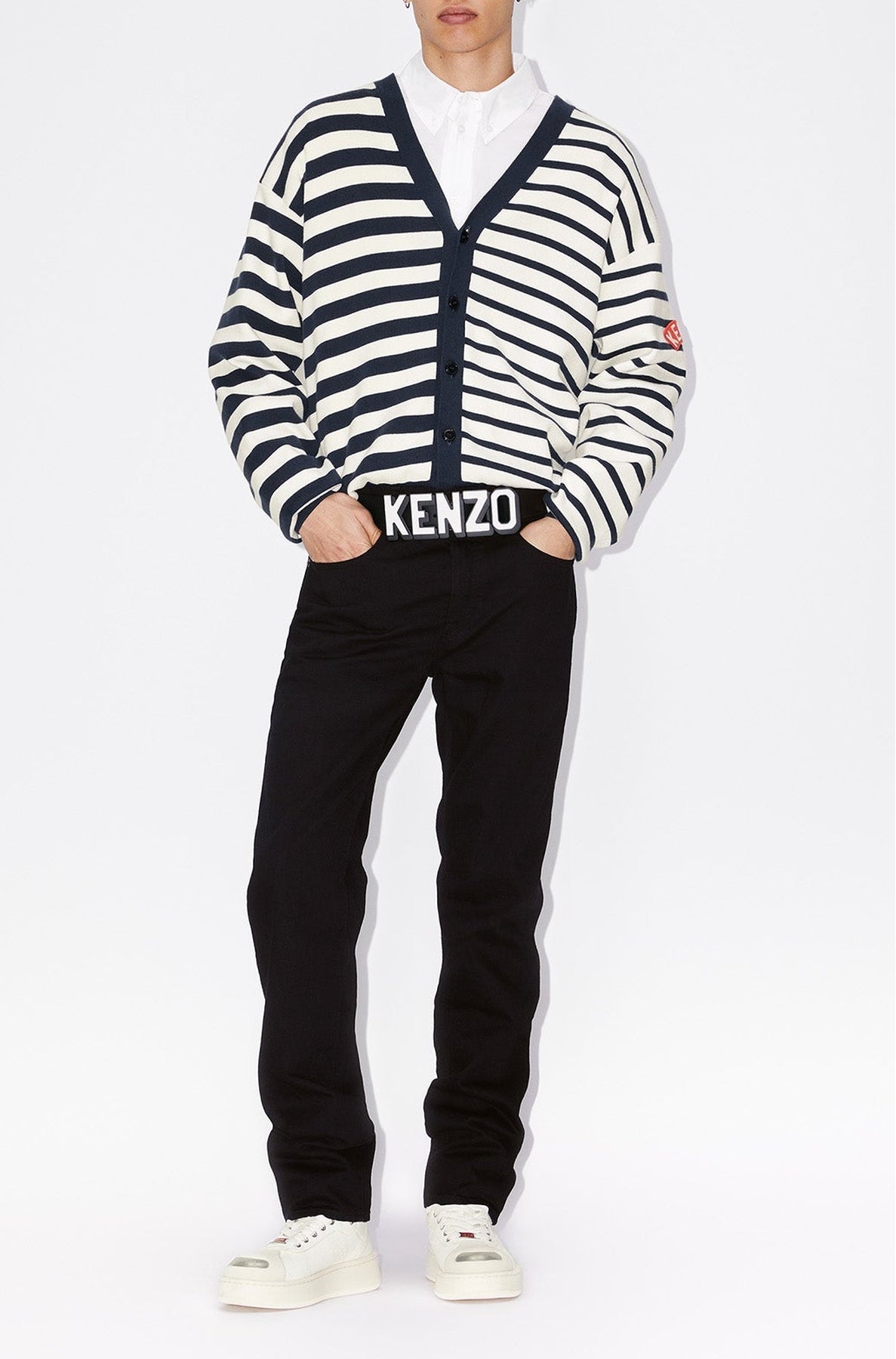 Bara slim jeans in Japanese denim - Rinse Black Denim