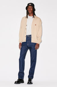 Jean droit Asagao - Rinse Blue Denim