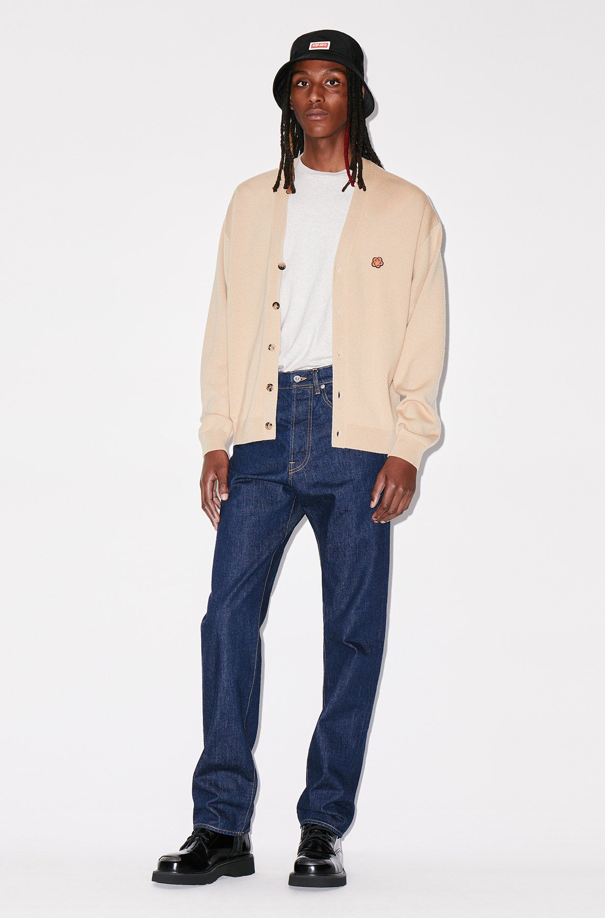 Jean droit Asagao - Rinse Blue Denim