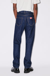Jean droit Asagao - Rinse Blue Denim