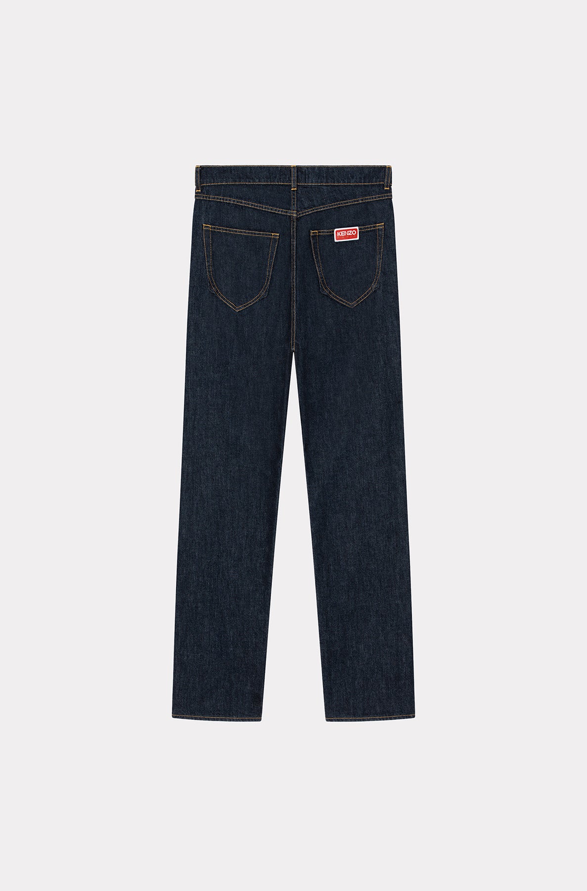Jean droit Asagao - Rinse Blue Denim