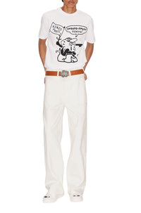 2qty DEJÀ VU 75€ / Pants - BLEACHED WHITE DENIM
