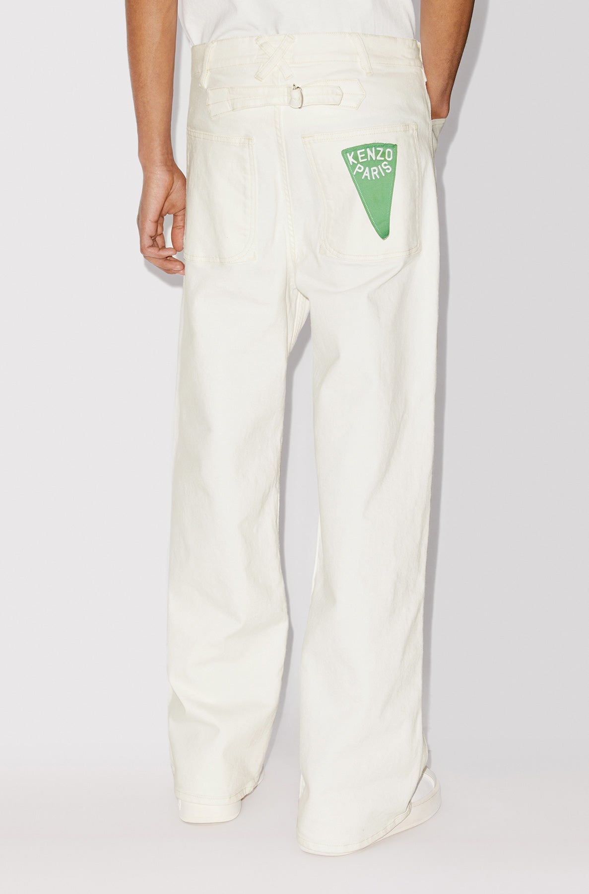 2qty DEJÀ VU 75€ / Pants - BLEACHED WHITE DENIM
