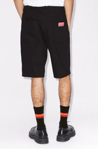 Short denim Himawari - Rinse Black Denim