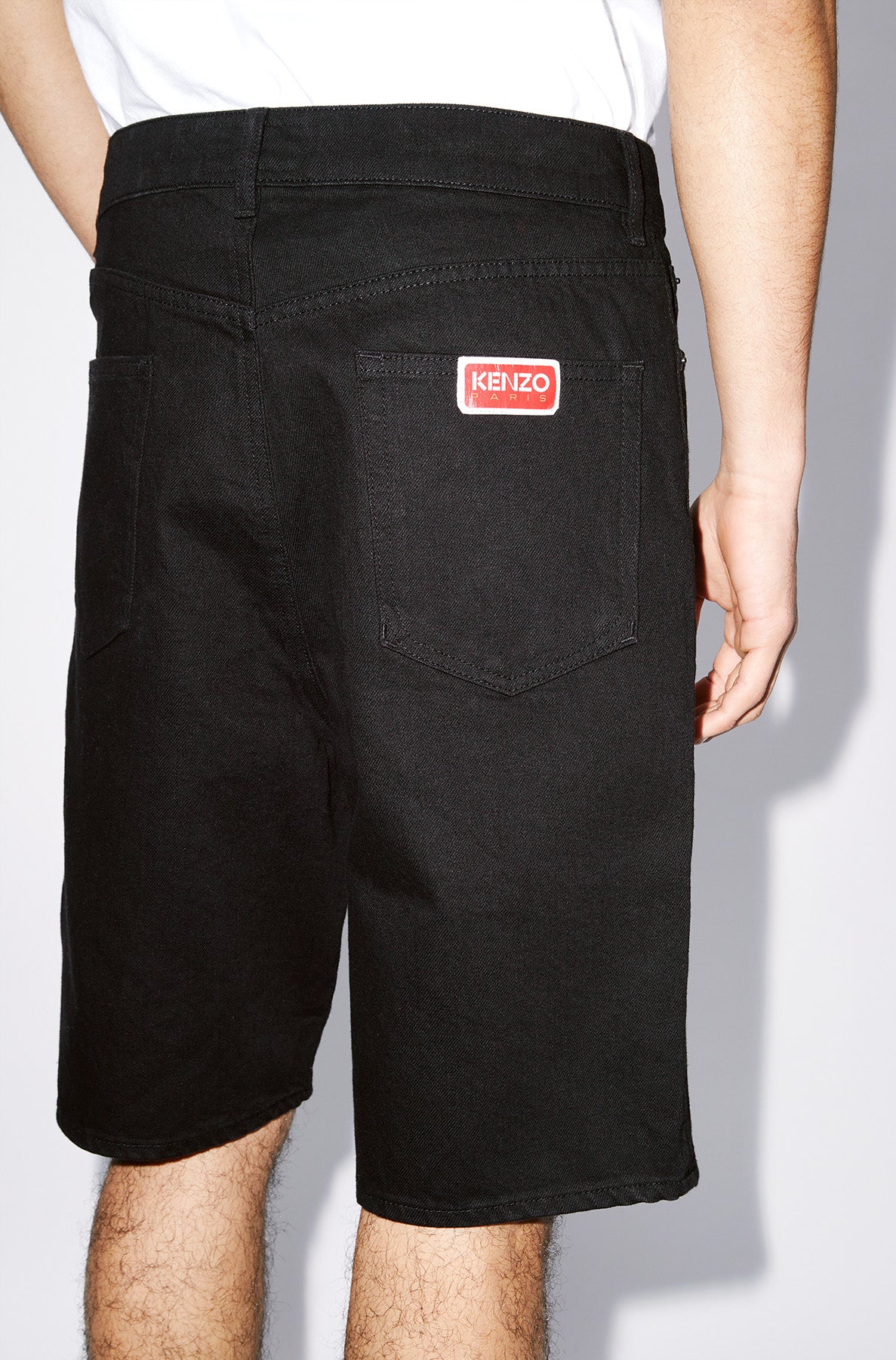 Short denim Himawari - Rinse Black Denim