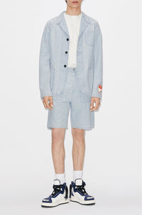 Sailor Loose Fit Denim Short