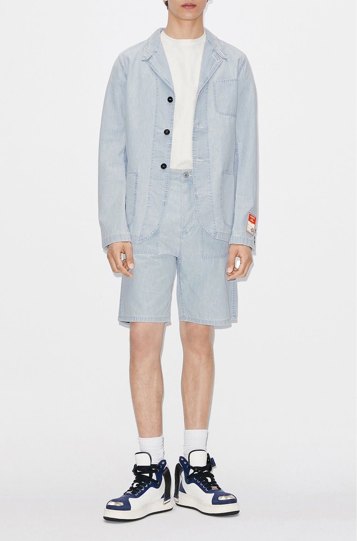 Sailor Loose Fit Denim Short
