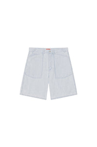 Short en denim ample Sailor - Bleached Blue