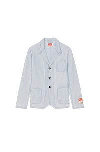 Veste denim à poches - Bleached Blue
