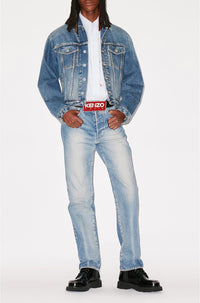Trucker denim jacket - Medium Stone Blue Denim