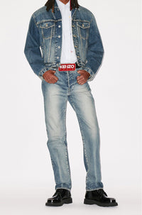 Trucker denim jacket - Medium Stone Blue Denim